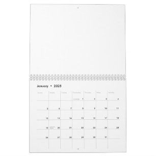 Wood Wall Art Calendar