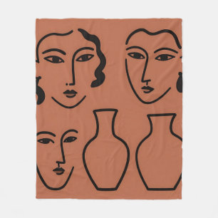 Wood Wall Art Fleece Blanket