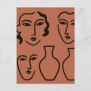 Wood Wall Art Postcard