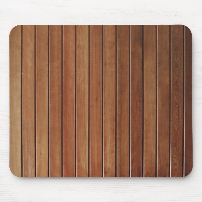 Wood wall design, texture mouse mat (Front)