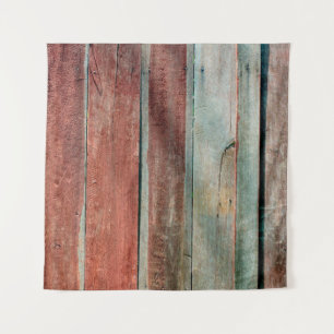 wood wall in vintage colorabstract,aged,background tapestry