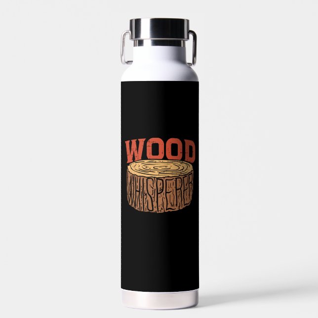 Wood Whisperer Water Bottle (Front)