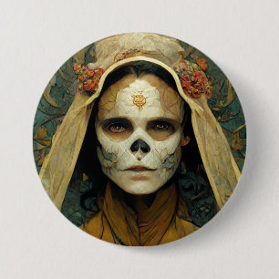 Wood Witch 1 Fantasy 7.5 Cm Round Badge