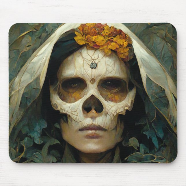 Wood Witch 2 Fantasy Mouse Mat (Front)