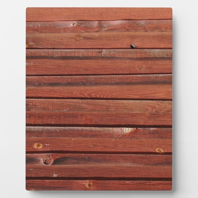 Wood with antique Patina Plaque (Front)