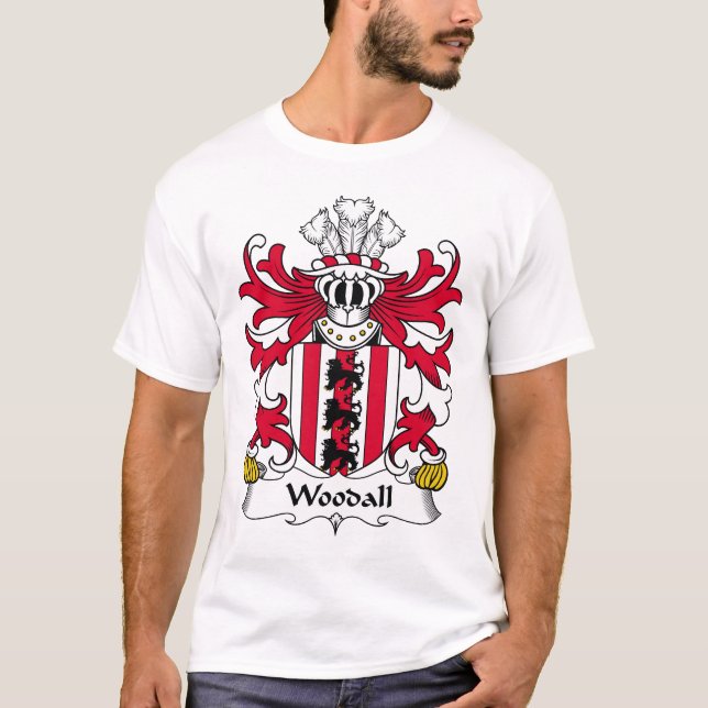 Woodall Family Crest T-Shirt (Front)