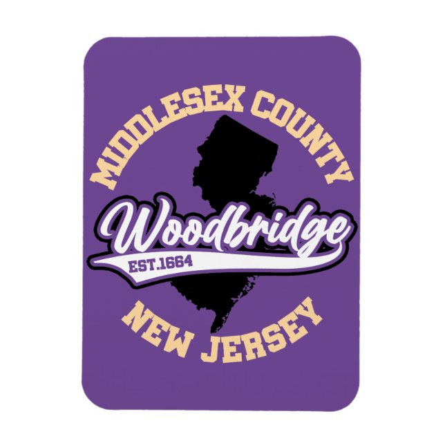 Woodbridge,New Jersey Magnet (Vertical)