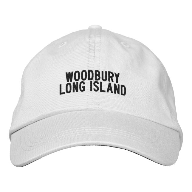 WOODBURY Long Island New York Hat (Front)