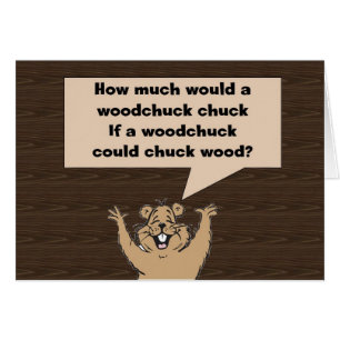 Woodchuck Tongue Twister