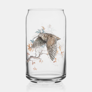 Woodcock can glass