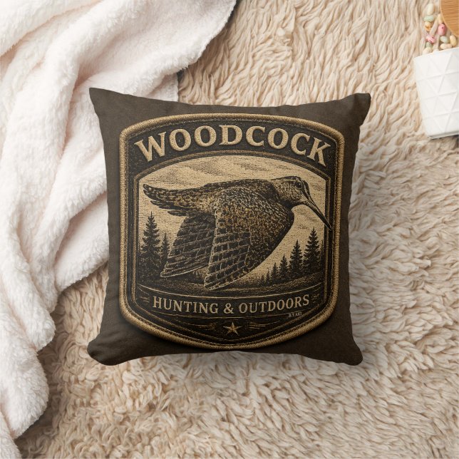 Woodcock  cushion (Blanket)