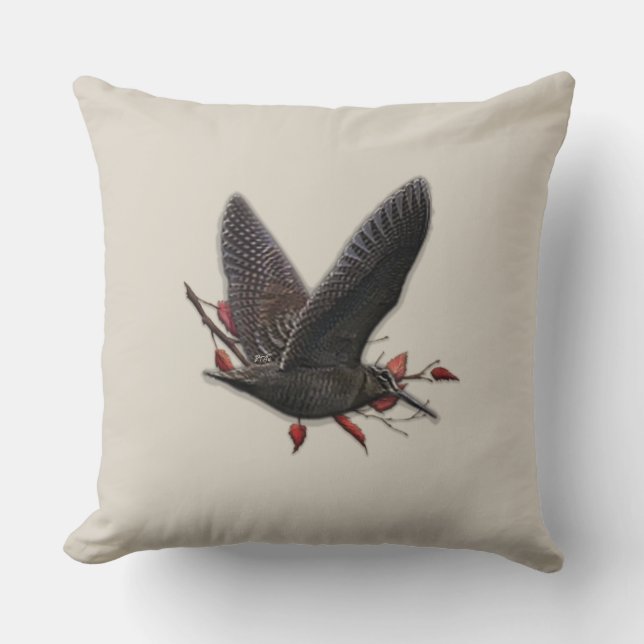 Woodcock  cushion (Front)