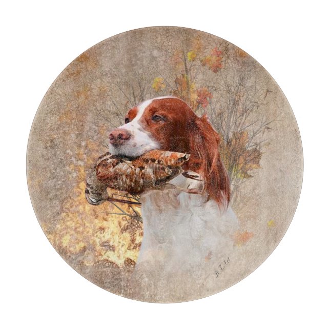 Woodcock Hunting Season Cutting Board (Front)