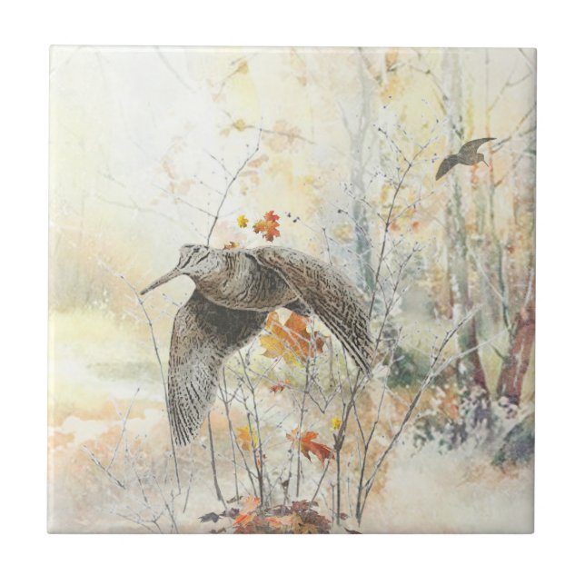 Woodcock Hunting Season  Tile (Front)