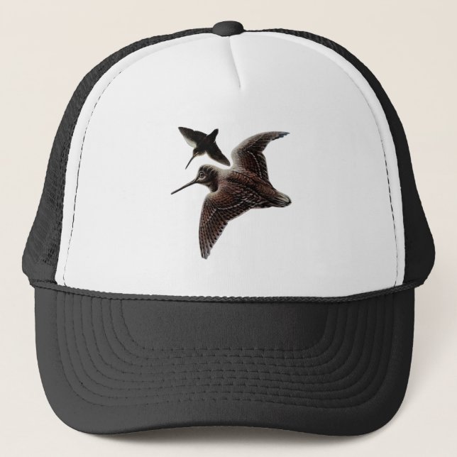 Woodcock hunting trucker hat (Front)