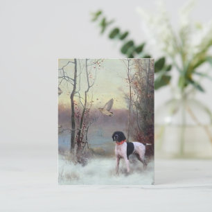 Woodcock Hunting with GSP     Postcard