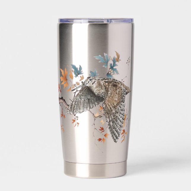 Woodcock  insulated tumbler (Front)
