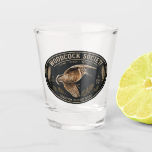 Woodcock shot glass