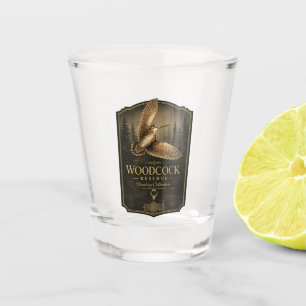 Woodcock shot glass