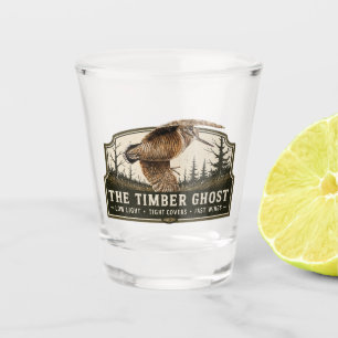 Woodcock shot glass