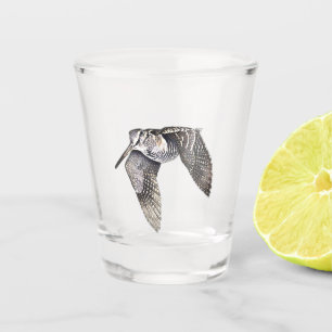 Woodcock shot glass