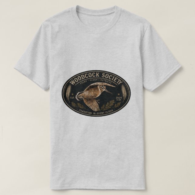 Woodcock  T-Shirt (Design Front)