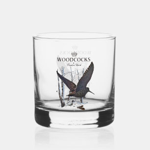 Woodcock whiskey glass