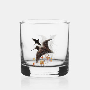 Woodcock whiskey glass