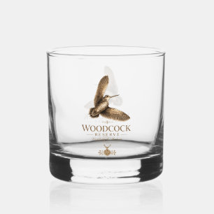 Woodcock whiskey glass