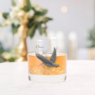 Woodcock whiskey glass