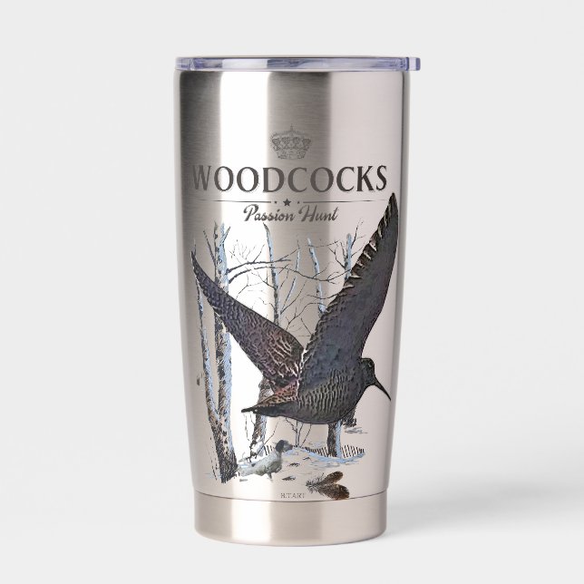 Woodcocks - Passion Hunt Insulated Tumbler (Left)