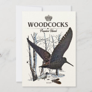 Woodcocks - Passion Hunt Invitation