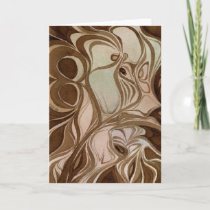 Woodcut Notecard