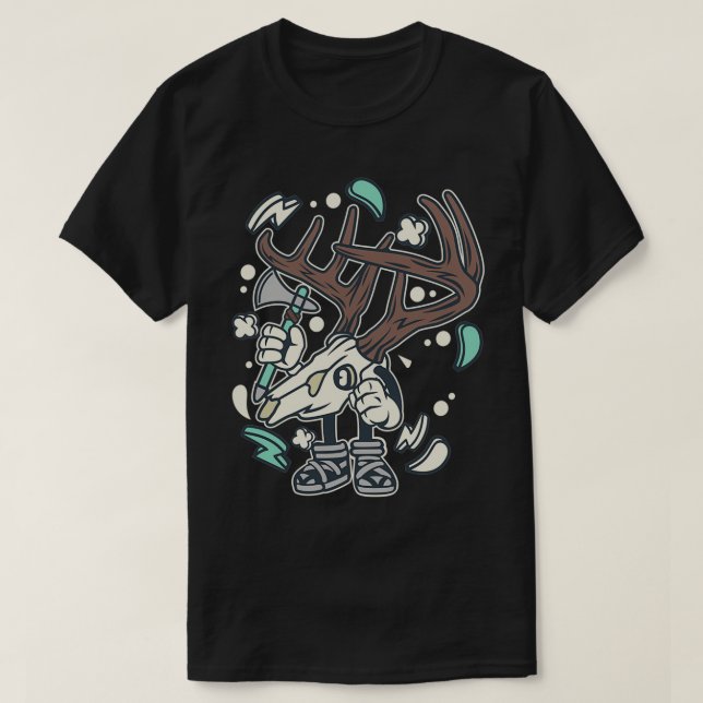 Woodcutter 3 T-Shirt (Design Front)
