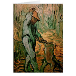 Woodcutter (after Millet) by Vincent van Gogh