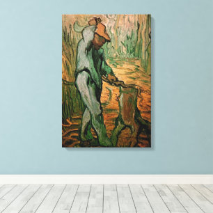 Woodcutter (after Millet) by Vincent van Gogh Canvas Print