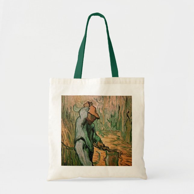 Woodcutter (after Millet) by Vincent van Gogh Tote Bag (Front)