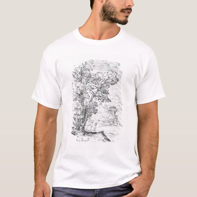 Wooded landscape T-Shirt (Front)