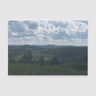 Wooded Landscape Tissue Paper