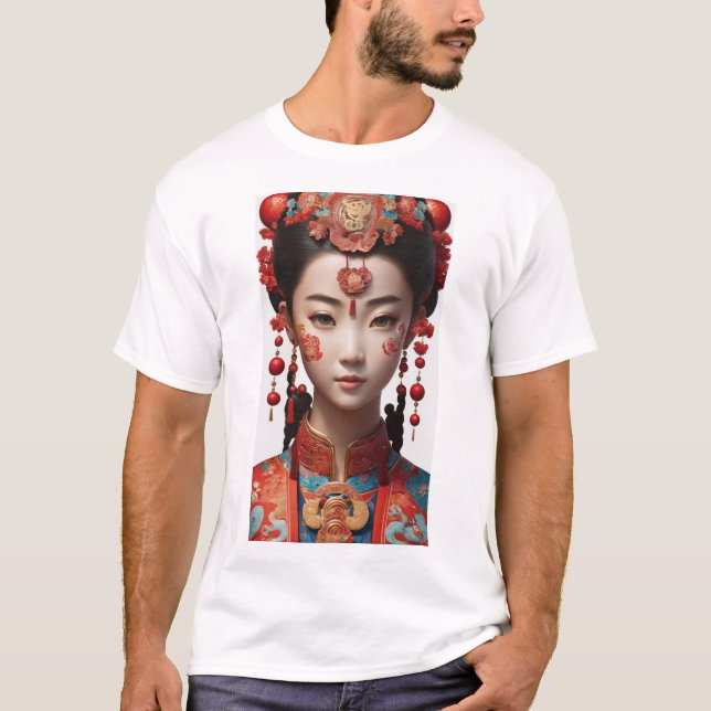 Wooden Art T-Shirt (Front)