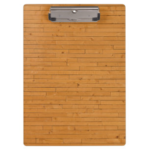 Wooden Background Modern Elegant Clipboard