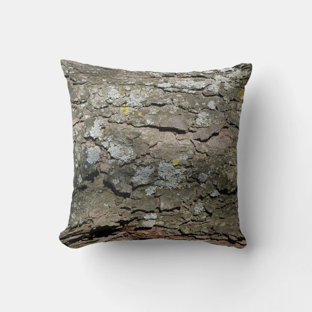 Wooden Bark Cushion (Front)