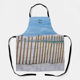 Wooden Beach Fence Sunrise Destin Apron