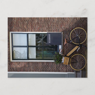 Wooden Bicycle Postcard