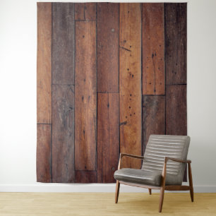 wooden boards tapestry