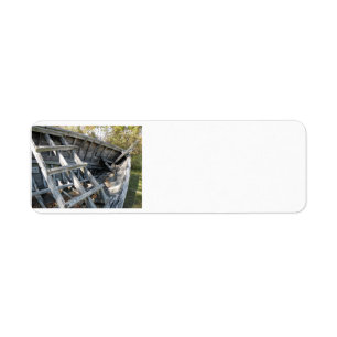 Wooden boat labels