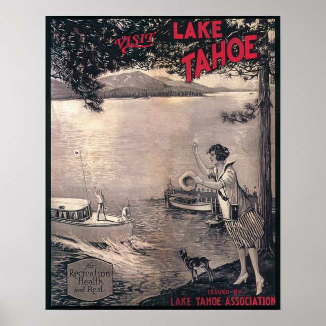 Wooden Boat Poster (Front)