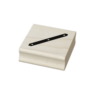 Wooden box rubber stamp