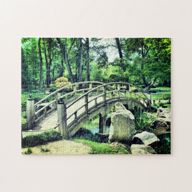 Wooden Bridge - Beautiful Jigsaw Puzzle (Horizontal)