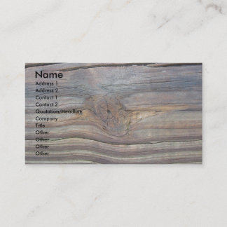Wooden Business Card 2